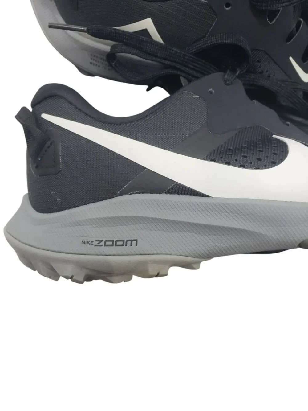 Nike Air Zoom Terra Kiger 6 Trail Running Shoes US 8 Womens Black White - Picture 5 of 14
